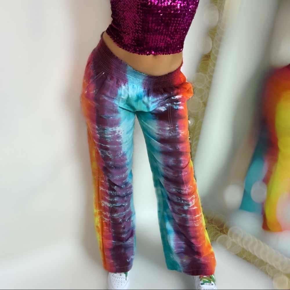 🦋🌈 Rainbow Tie Dye Lounge Pants 🦋🌈